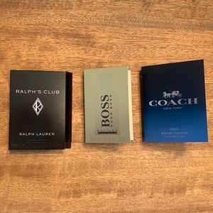 Set of 3 Men’s Luxury cologne samples